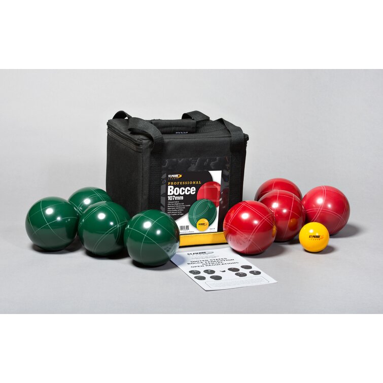 StPierreSports St Pierre Sports Resin Bocce with Carrying Case